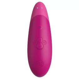   Womanizer Enhance léghullámos csiklóizgató, vibrációval (rózsaszín)