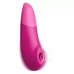   Womanizer Enhance léghullámos csiklóizgató, vibrációval (rózsaszín)