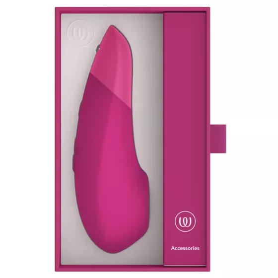 Womanizer – Enhance léghullámos csiklóizgató, vibrációval (rózsaszín)