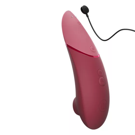 Womanizer Next léghullámos csiklóizgató (bordó)