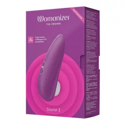   Womanizer – Starlet 3 léghullámos, mini csiklóizgató (lila)
