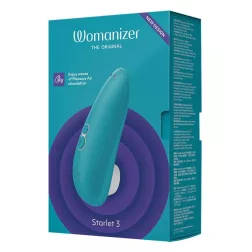   Womanizer Starlet 3 léghullámos, mini csiklóizgató (türkiz)