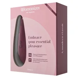   Womanizer – Classic 2 léghullámos csiklóizgató (bordó)