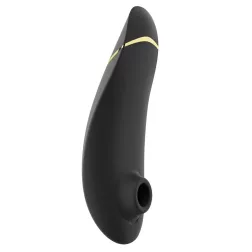   Womanizer – Premium 2. léghullámos csiklóizgató (fekete)