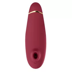 Womanizer Premium 2. léghullámos csiklóizgató (bordó)
