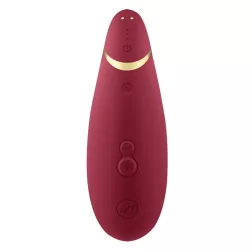   Womanizer – Premium 2. léghullámos csiklóizgató (bordó)