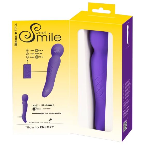 Sweet Smile Wand 2in1 masszírozógép és vibrátor