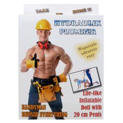 Handyman felfújható gumiférfi