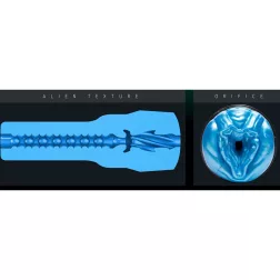   Fleshlight Alien maszturbátor, punci nyílással (Alien betéttel)