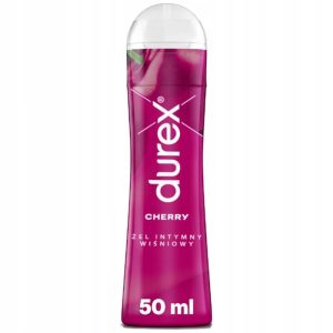 Durex Play Very Cherry vízbázisú síkosító, cseresznye aromával (50 ml).