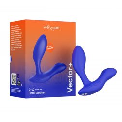 We-Vibe Vector+ prosztatavibrátor (kék) (APP-os)