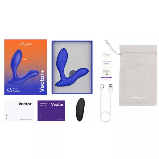 We-Vibe – Vector+ prosztatavibrátor (kék) (APP-os)