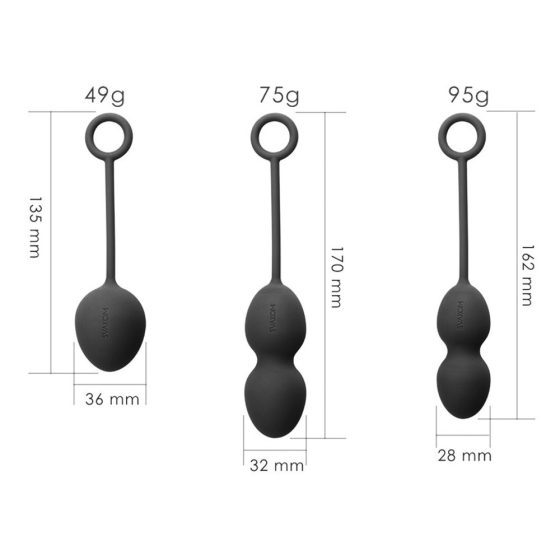 Svakom Nova Balls gésagolyó szett (zöld)