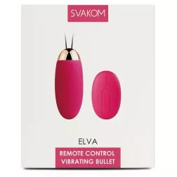  Svakom – Elva távirányítható vibrációs tojás (rózsaszín)