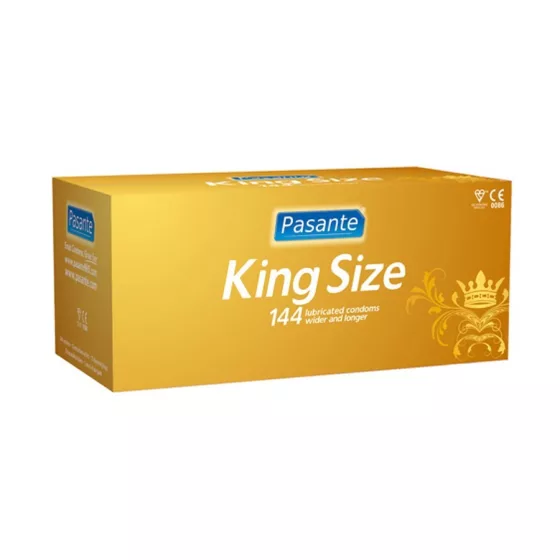 Pasante – King Size nagyméretű óvszer (60 mm, 144 db)