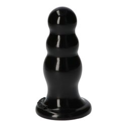 Italian Cock gömbös dildó (6" - fekete)