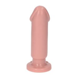   Italian Cock dildó, széles makkrésszel (5" - világos bőrszín)