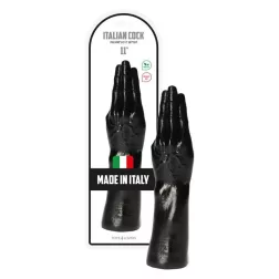 Italian Cock – kézfej fistinghez (fekete)