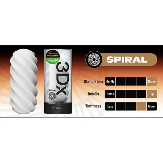 Tenga – 3Dx Spiral maszturbátor
