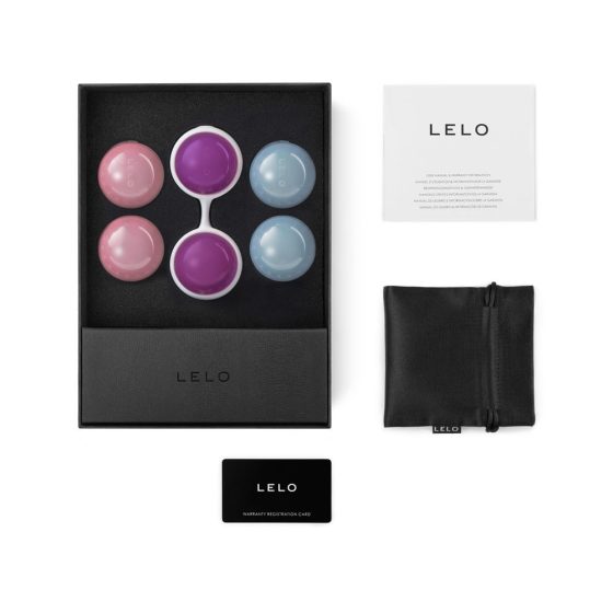 Lelo Beads Plus 2 x 3 db prémium gésagolyó, belső ballasztgolyóval (normál)