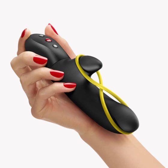 Fun Factory – Amorino vibrátor klitoriszággal (fekete)