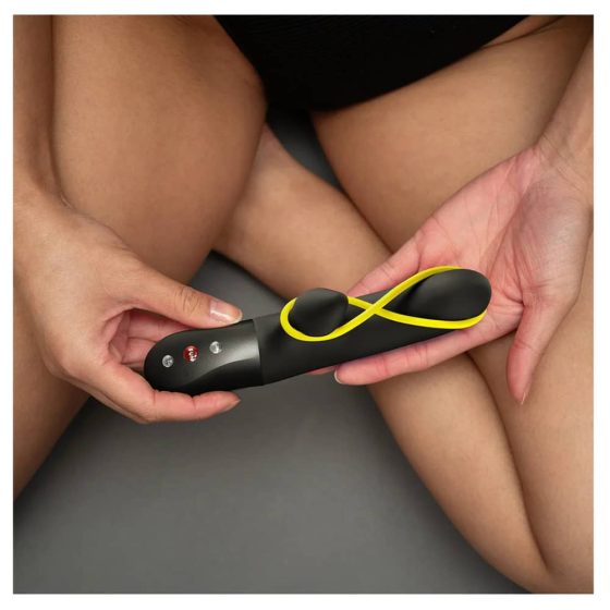 Fun Factory – Amorino vibrátor klitoriszággal (fekete)