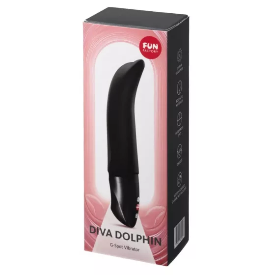 Fun Factory – Diva Dolphin vibrátor (fekete)
