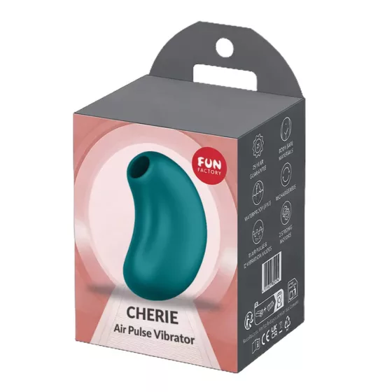 Fun Factory – Cherie léghullámos csiklóizgató vibrációval (zöld) 