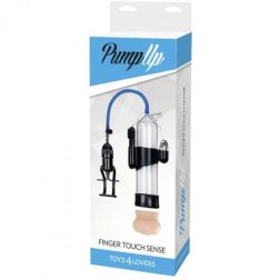   Pump Up kétujjas péniszpumpa, vibrációval, vagina nyílásaal