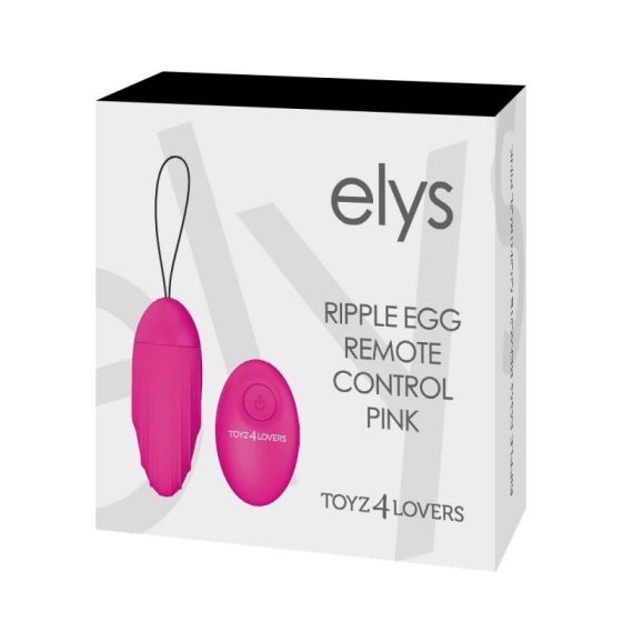 Elys Ripple Egg távirányítható vibrációs tojás (rózsaszín)