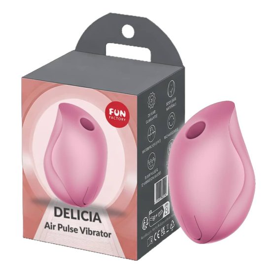 Fun Factory – Delicia léghullámos csiklóizgató (rózsaszín) 