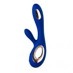   Lelo Soraya Wave csiklóágas vibrátor, mozgó fejjel (kék)