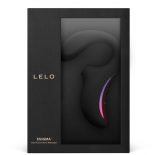   Lelo Enigma vibrátor, léghullámos csiklóizgatóval (fekete)