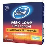 Unimil Max Love késleltetős óvszer (3 db)