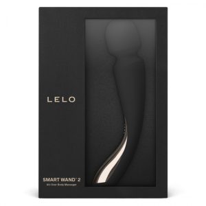 Lelo Smart Wand 2. akkumulátoros masszírozó, közepes méret (fekete)