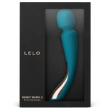   Lelo Smart Wand 2. akkumulátoros masszírozó, közepes méret (kék)