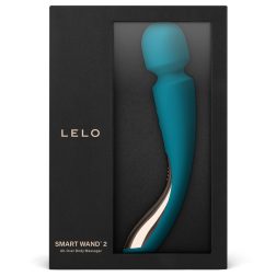   Lelo Smart Wand 2. akkumulátoros masszírozó, közepes méret (kék)