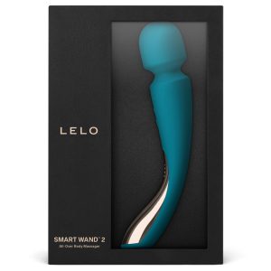 Lelo Smart Wand 2. akkumulátoros masszírozó, közepes méret (kék)