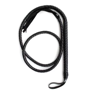 Fetish – hosszú fonott korbács (200 cm)
