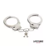   LateToBed – egyszerű fém csuklóbilincs "B" kategória