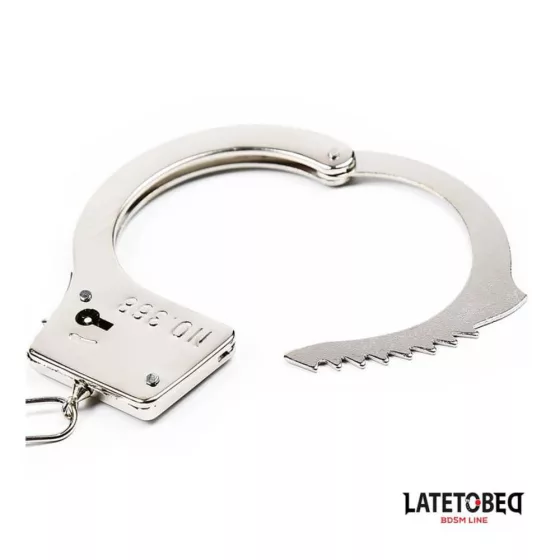 LateToBed – egyszerű fém csuklóbilincs "B" kategória