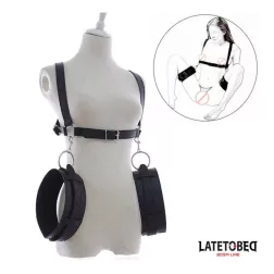   LateToBed – combok a vállakhoz kötözőkészlet csuklórögzítéssel