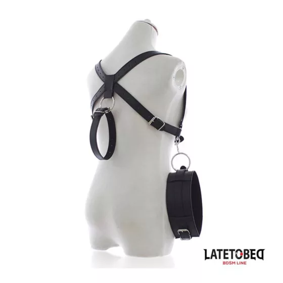 LateToBed – combok a vállakhoz kötözőkészlet csuklórögzítéssel