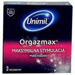 Unimil Orgazmax rücskös óvszer (3 db)