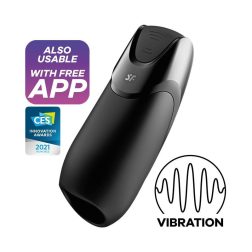 Satisfyer Men Vibration+ péniszvibrátor (APP-os)