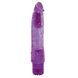 Jammy Jelly Spangly Glitter vibrátor (lila)