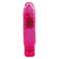 Jammy Jelly Gleamy Glitter mini vibrátor (pink)