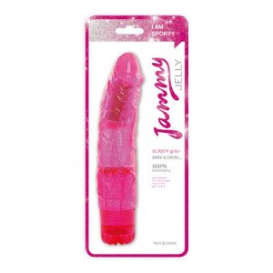 Jammy Jelly Blasty Glitter vibrátor (pink)