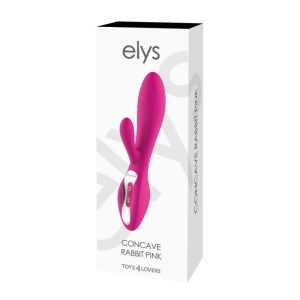 Elys Concave akkumulátoros, klitoriszágas vibrátor (rózsaszín)