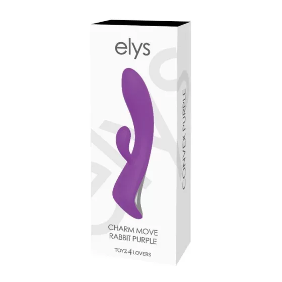 Elys Charm Move Rabbit akkumulátoros, klitoriszágas vibrátor, mozgó fejjel.